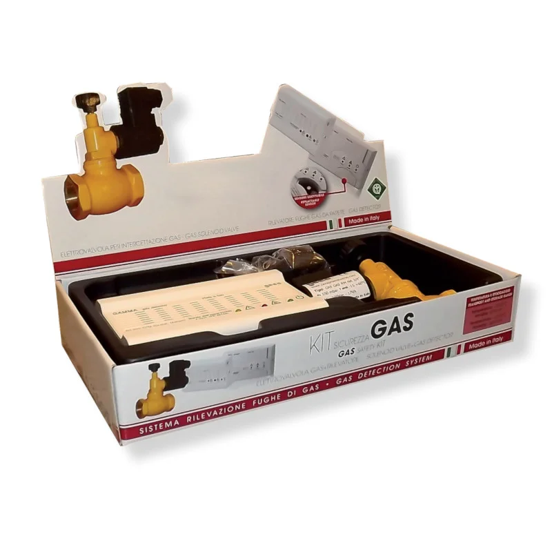 GECA 1015 Kit Gamma Gas Safety Kit with Solenoid Valve