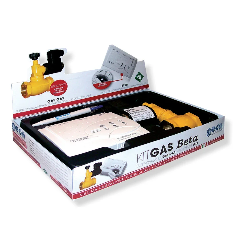 GECA 1881 Kit Beta Gas Safety Kit with Solenoid Valve