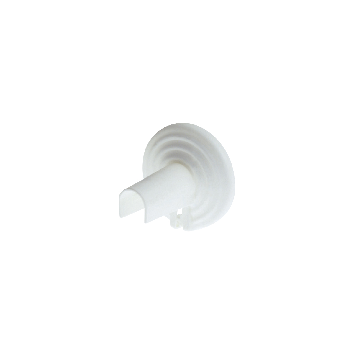 106 | Single rosette for two-pipe radiator valve - With pipe cover