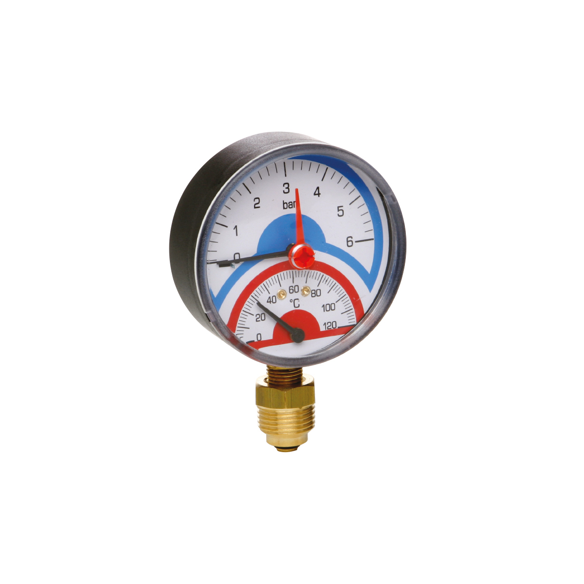 258 | Thermomanometer with check valve