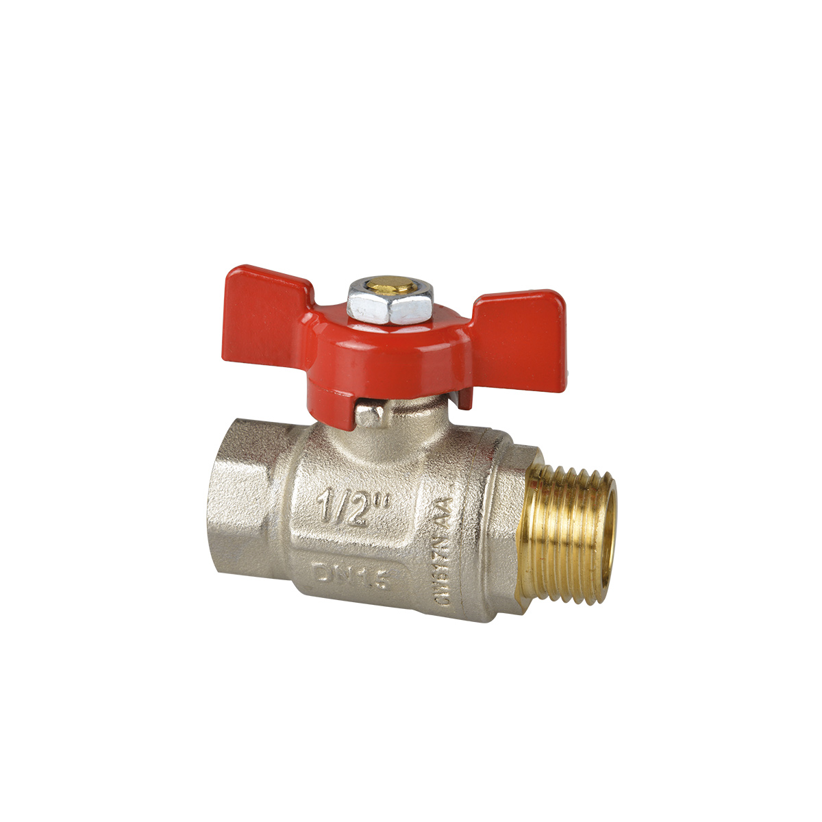 351 | Full bore straight ball valve - M/F connection thread