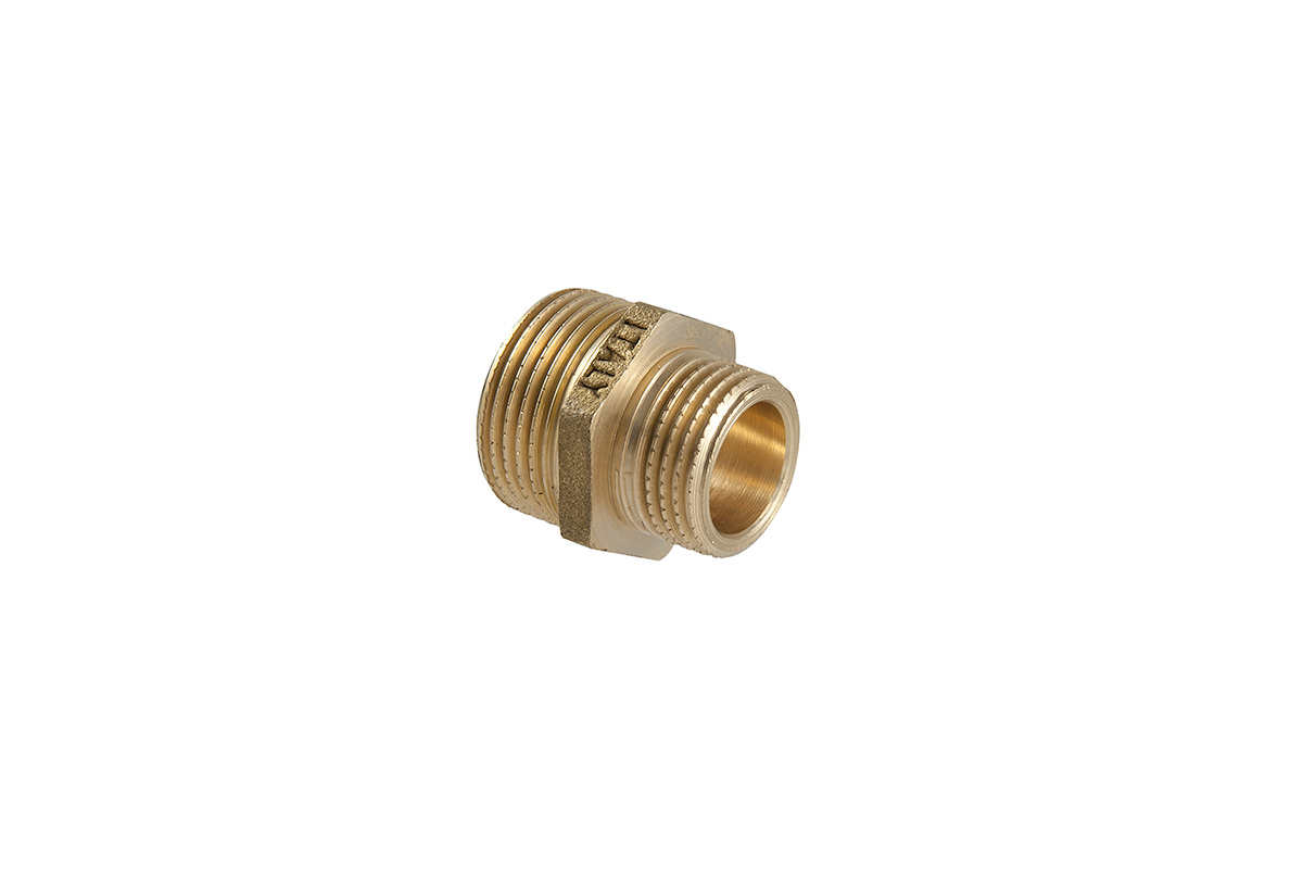 Ορειχάλκινο reducing nipple m/m yellow