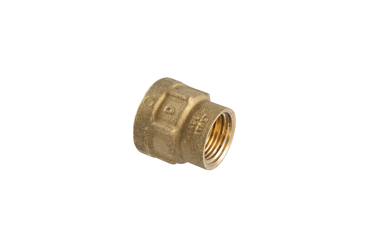 Ορειχάλκινο reducing socket f/f yellow